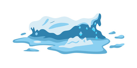 Spilled blue liquid on white surface