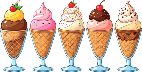 Abstract Vector Artwork with Smooth Forms and Contemporary Graphic Style