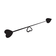 vector icon isolated on white background, silhouette