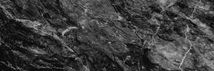 Black marble stone texture. Grunge background