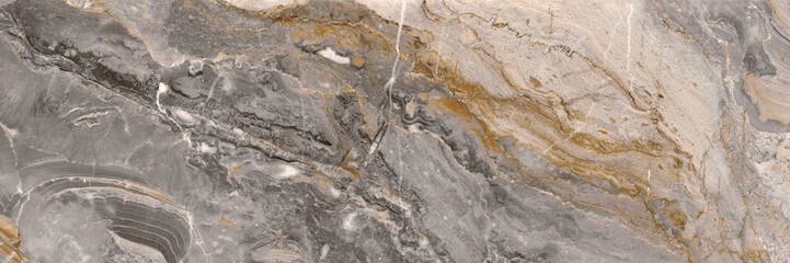 Gray golden marble stone texture background	