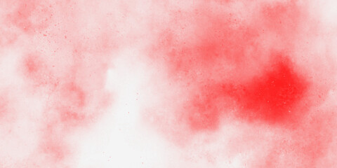 abstract powder splatted background. Red powder explosion on white background. Abstract colorful watercolor on white background. Digital art painting. Pattern for wallpapers, curtains .