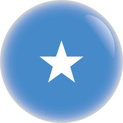 Somalia flag in Circular Format