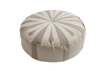 Round floor cushion pillow for comfortable seating and modern interior decor