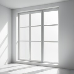 empty room with window