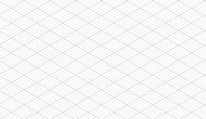 Isometric grid pattern