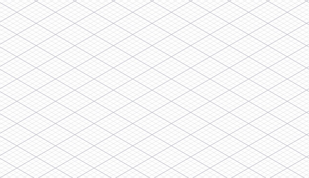 Isometric grid pattern