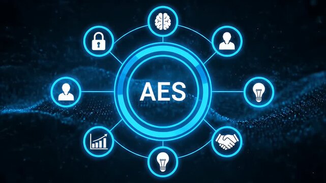 AES Advanced Encryption Standard for secure technology data.