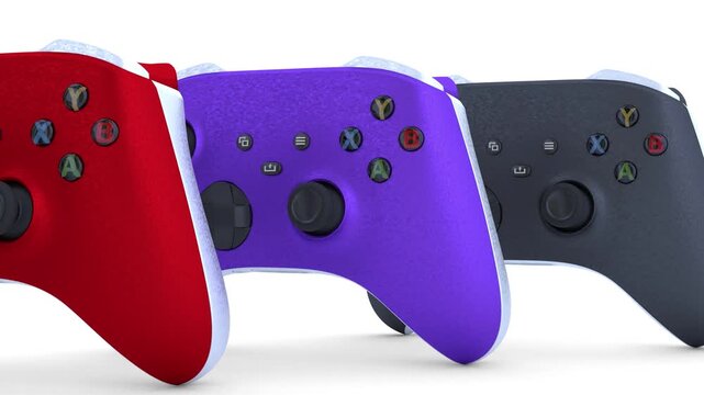 game controller on a white background