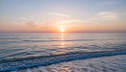 Obraz premium sunset over the sea