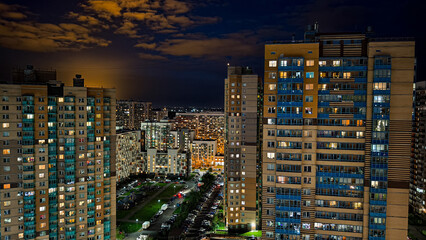 Modern building in Saint Petersburg.