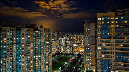 Modern building in Saint Petersburg.