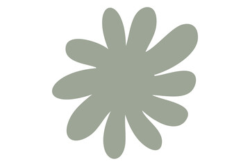 Fototapeta premium Artistic nature blossom shape element design