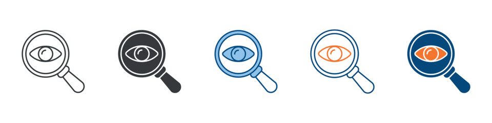 Transparency Icon Set Multiple Style Collection 