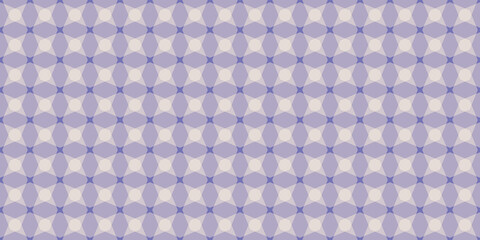 Geometric Pattern in Soft Lavender Tones