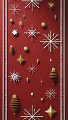 Vertical Lunar New Year Texture