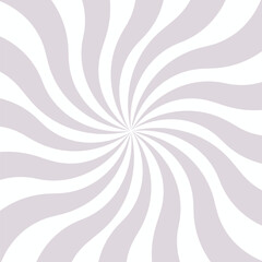 Swirling Grey and White Stripes Forming a Radial Pattern on a White Background abstract spiral