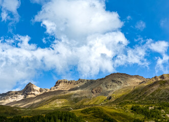 Summer Mountain Landscape at Breuil Cervinia