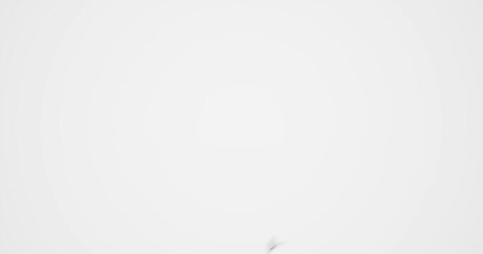 bats swarm effect on white background