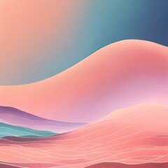 abstract background with waves