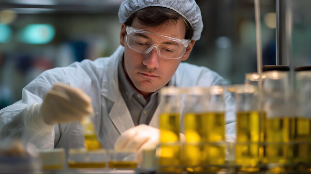 A sterile IV preparation zone in a hospital pharmacy, where a technician mixes lifesaving medications inside a negative-pressure isolator &mdash; contamination control, clinical accuracy, and high-stakes