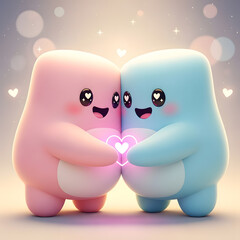 Happy Kiss Day Sticker