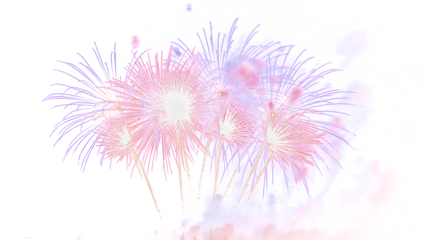 Png Red, White, and Blue Fireworks – Festive Sky Burst for Celebration and Holidays