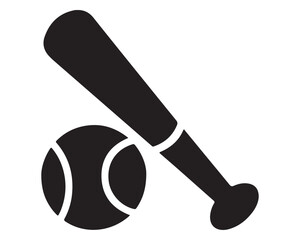 hockey stick and puck ,baseball bat vector