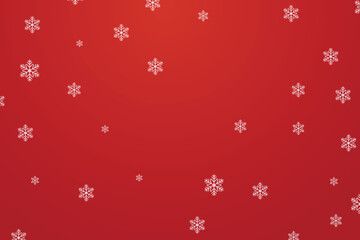 Christmas background with snowflakes