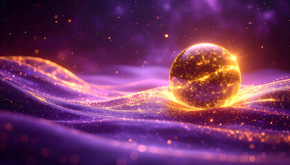 planet and space esoteric background