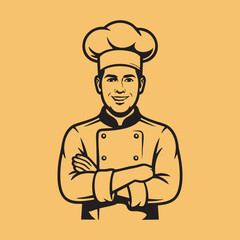 Professional Chef Illustration