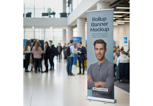 Rollup Banner Mockup
