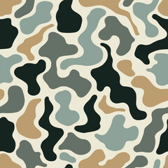 vector fishing camouflage pattern, seamless camouflage, duck hunter camouflage