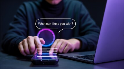 Artificial intelligence chatbot virtual assistant technology
