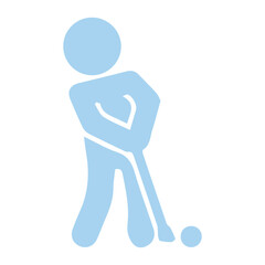 Golf Player Icon