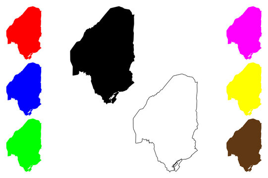 Cebu city (Central Visayas Region, Republic of the Philippines, ROP) map vector illustration, scribble sketch Sugbo map