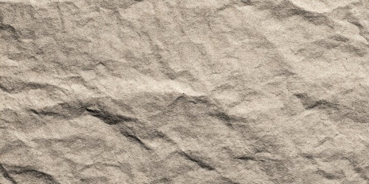 Detailed texture background showcasing natural light and shadow on crumpled fibrous material - Powered by Adobe