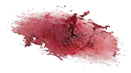 Showing a painful hematoma resulting from trauma, this medical image presents a large purple bruise on an arm, isolated on a transparent background for easy integration into various projects