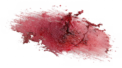 Showing a painful hematoma resulting from trauma, this medical image presents a large purple bruise on an arm, isolated on a transparent background for easy integration into various projects