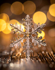 Świąteczny płatek śniegu