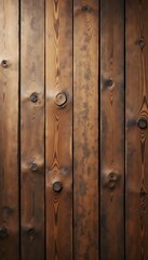 Naklejka premium Rustic Wooden Plank Background Vector – Natural Wood Texture HD 4K