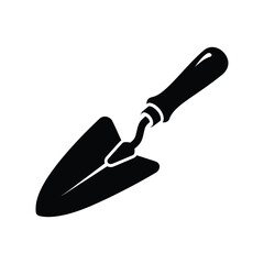 Classic Garden Hand Trowel Shovel Tool for Digging and Planting Illustration