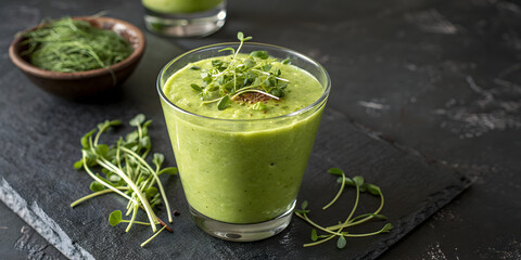 fresh green smoothie
