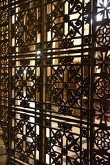 Grille&nbsp;en&nbsp;fer&nbsp;forg&eacute;