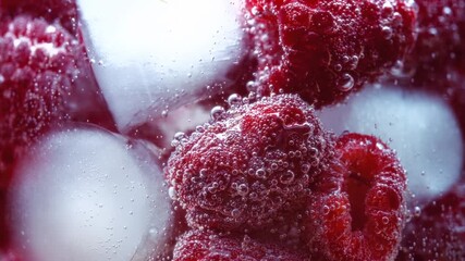 red currant with water drops - Powered by Adobe