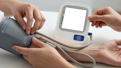 Pressure measurement with digital monitor 3d isolated on white background 2025 2026 download 1