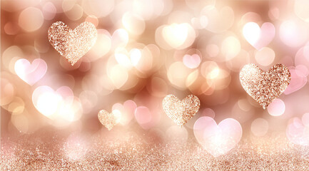 pink bokeh background