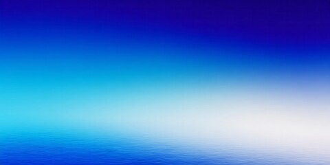 Smooth gradient transitions display deep indigo through bright cyan and white tones
