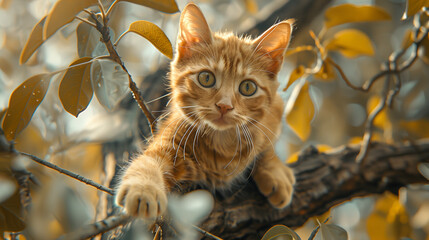 Close up portrait of a beautiful animal looking at camera 