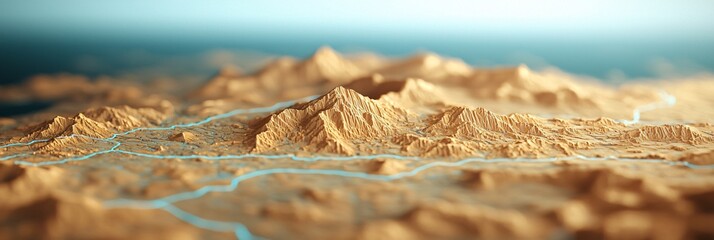 Military geospatial strategy planning route optimization terrain segmentation mission layout.